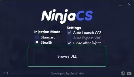 CS2-Ninja注入器绕过VAC绕过隐形注入